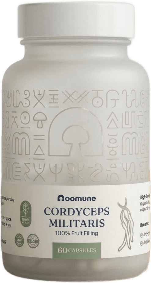 Oomune · Cordyceps Militaris (frosted)