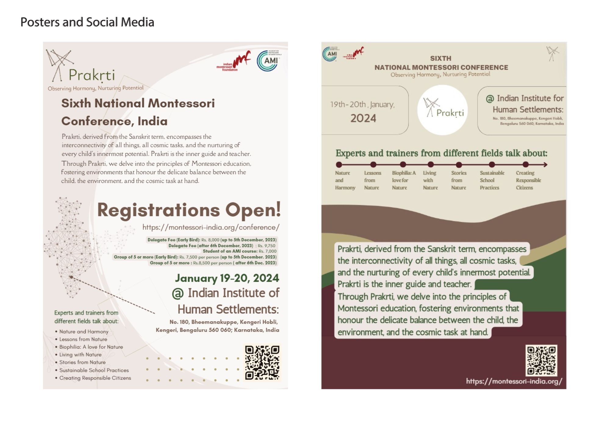 Registration open poster