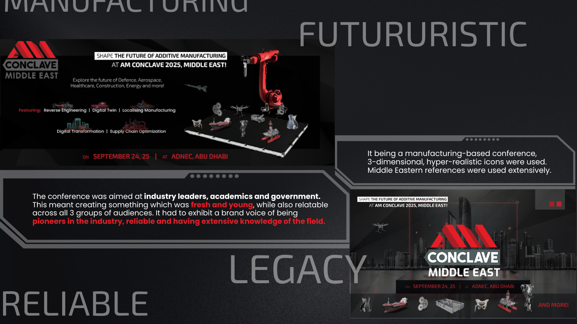 AM Conclave campaign explanation board