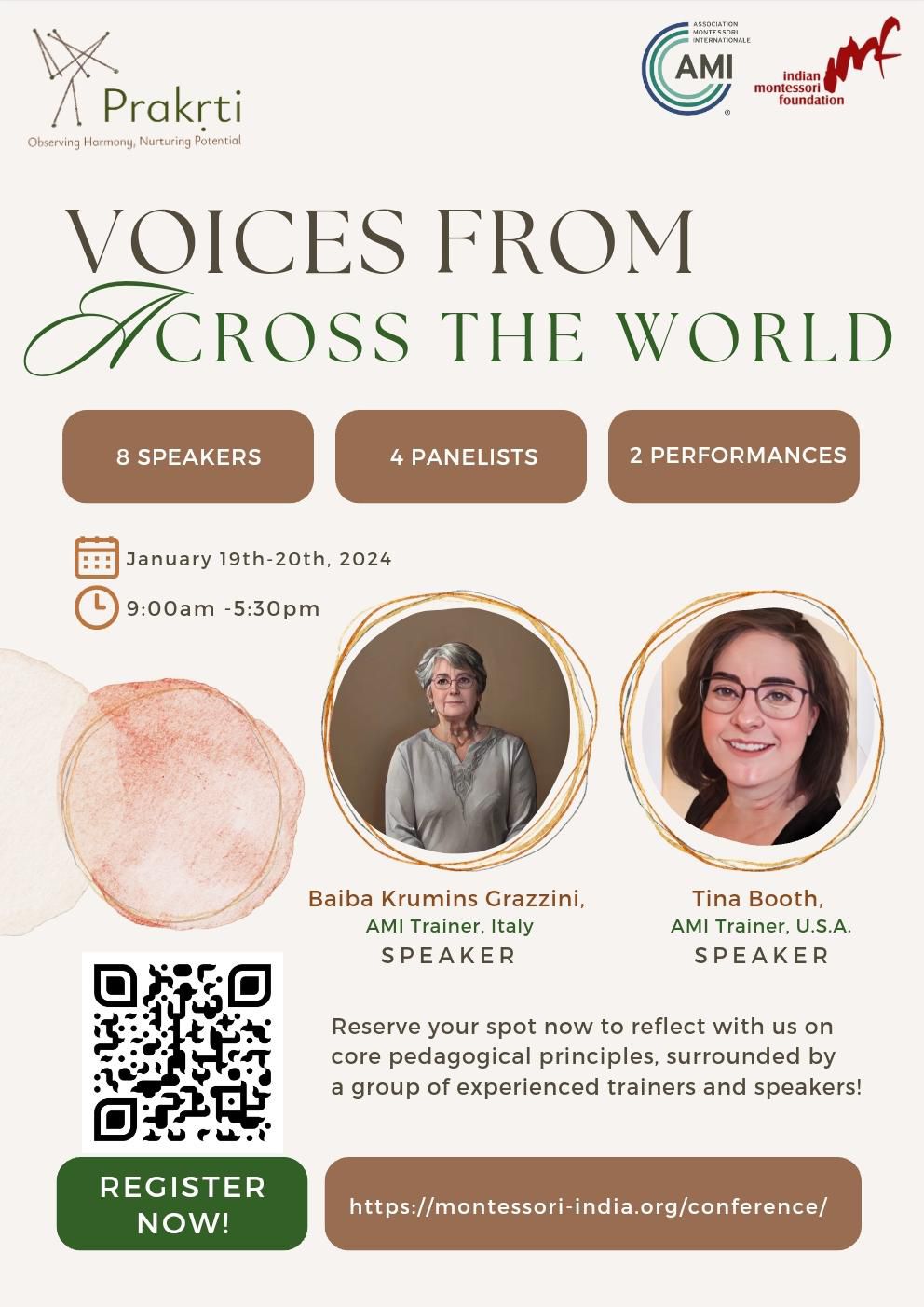 Prakrti international speakers poster