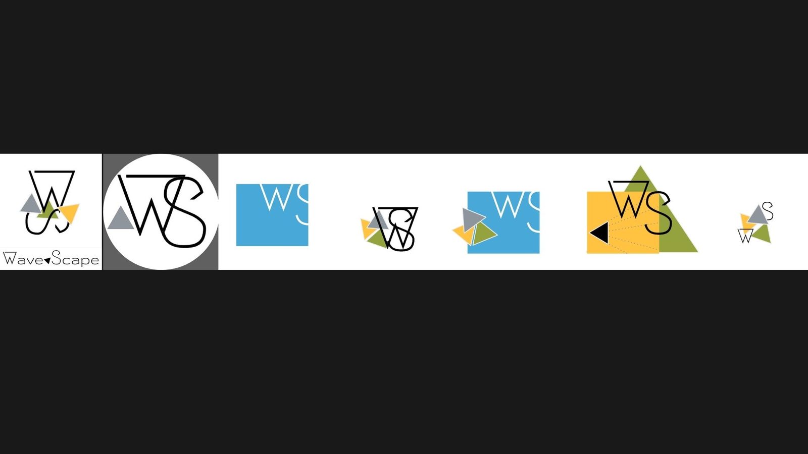 Logo mark explorations and primary lockup