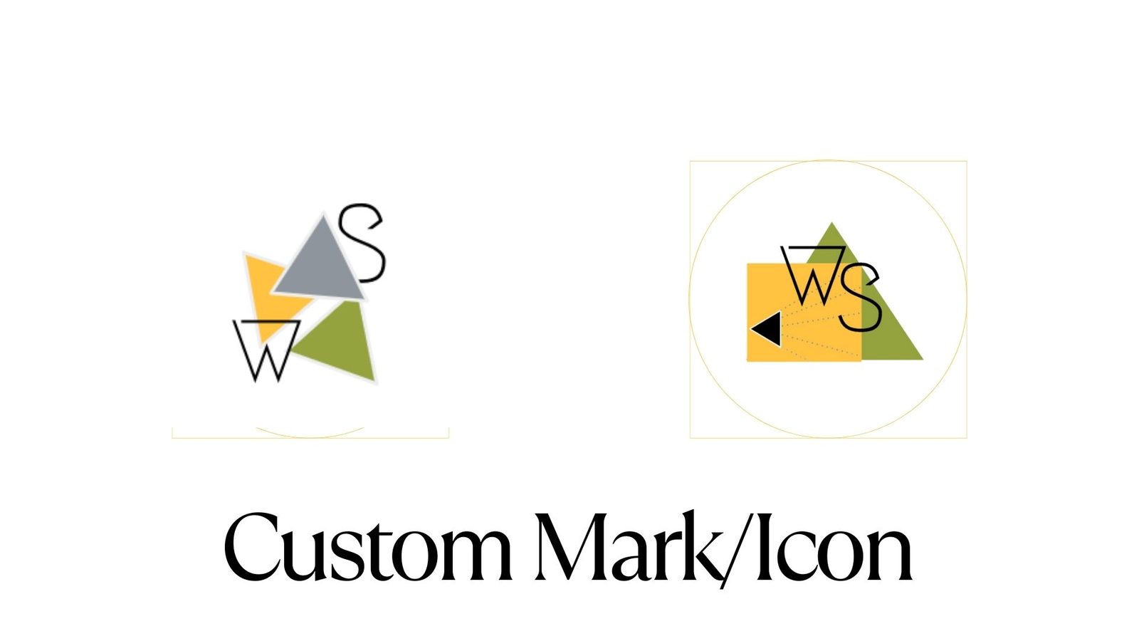 Final WaveScape custom mark and icon construction