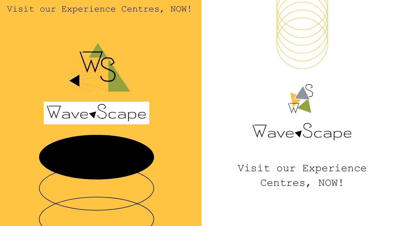 Yellow promo composition with WaveScape packaging